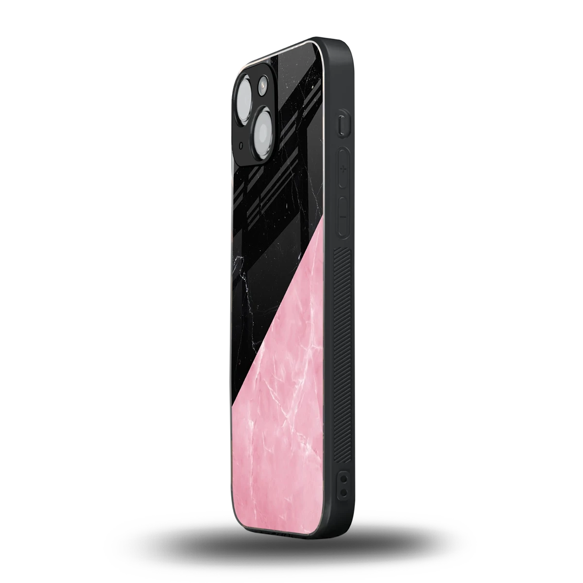 Obsidian Rose iphone 12 mini mobile cover | shockproof glass phone case