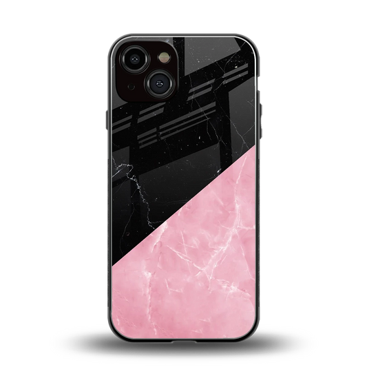 Obsidian Rose back phone cover | glass case for iphone 13