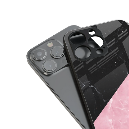 Obsidian Rose Phone Case for Iphone 16 | Glass Case