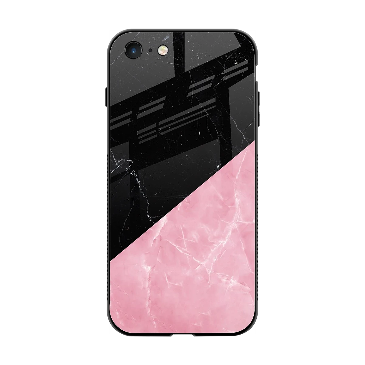 Obsidian Rose back phone cover | glass case for iphone 7