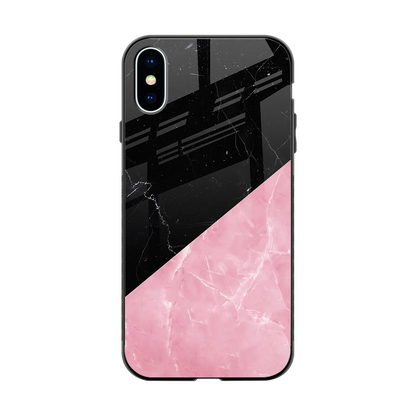 Obsidian Rose back phone cover | glass case for iphone x