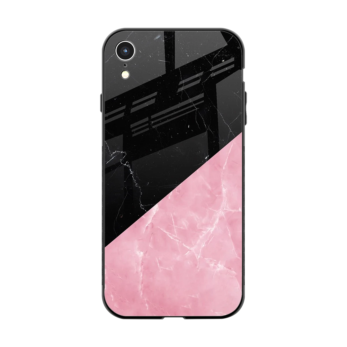 Obsidian Rose back phone cover | glass case for iphone xr