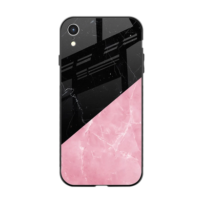 Obsidian Rose back phone cover | glass case for iphone xr