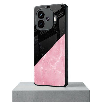 Obsidian Rose iqoo neo 10r 5g mobile cover | shockproof glass phone case