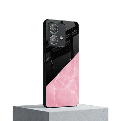 Obsidian Rose motorola edge 40 neo 5g mobile cover | shockproof glass phone case