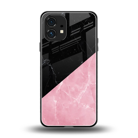 Obsidian Rose back phone cover | glass case for nothing phone 1