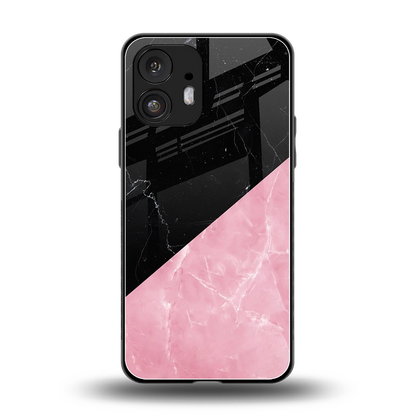 Obsidian Rose back phone cover | glass case for nothing phone 2
