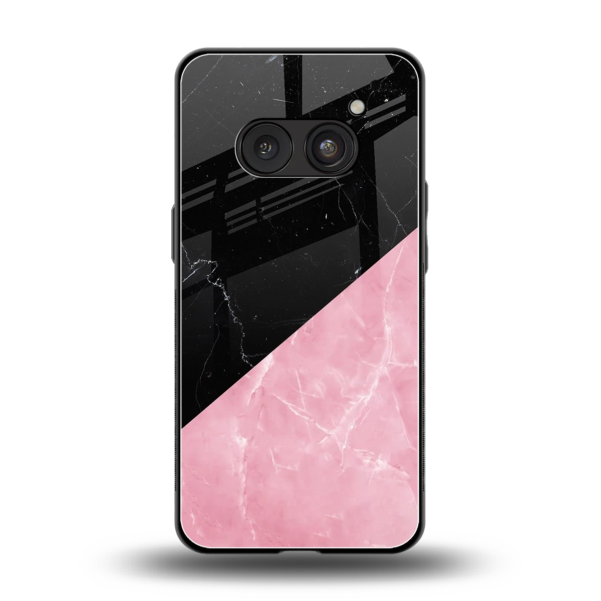 Obsidian Rose back phone cover | glass case for nothing phone 2a