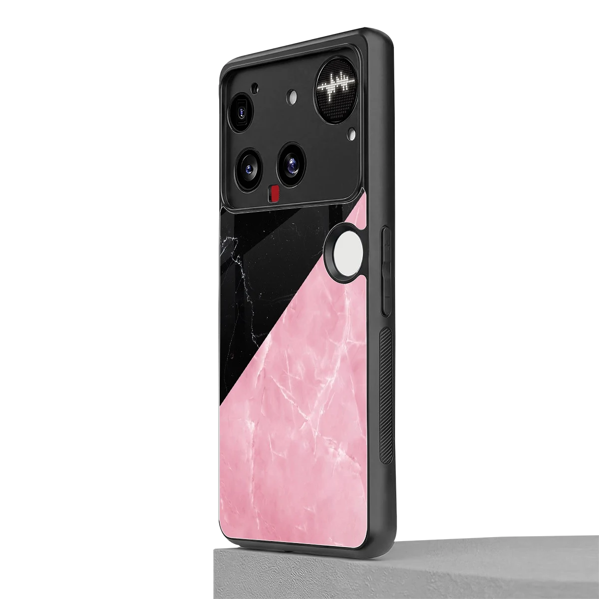Obsidian Rose nothing phone 3 mobile cover | shockproof glass phone case