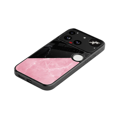 Obsidian Rose stylish phone case for nothing phone 3 | glossy glass and slim fit