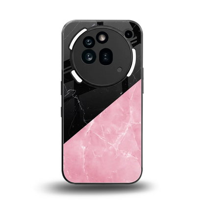 Obsidian Rose back phone cover | glass case for nothing phone 3a pro