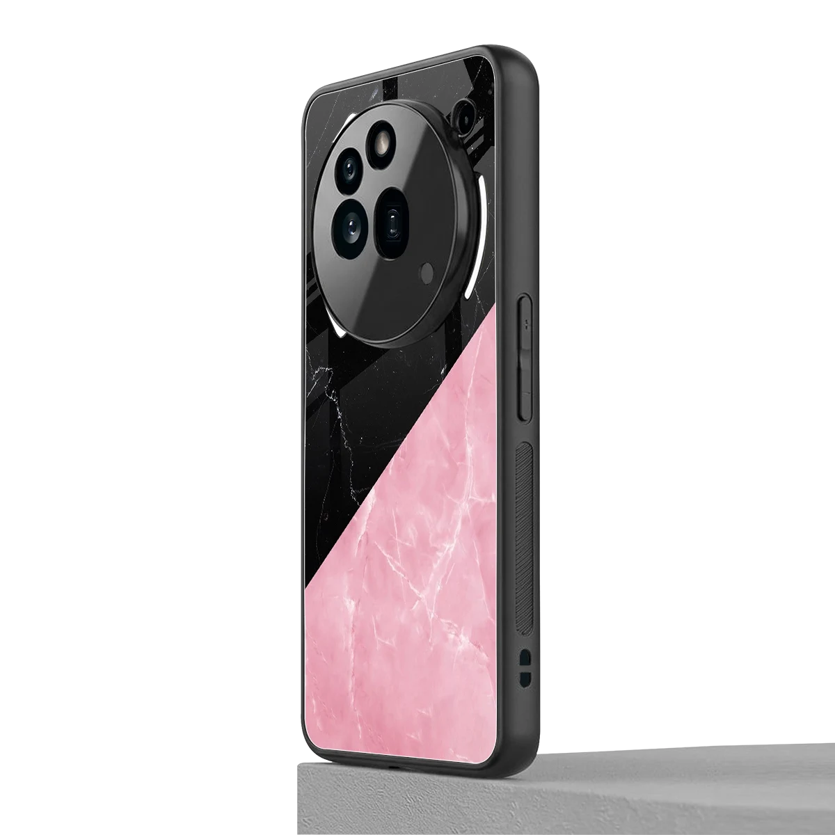 Obsidian Rose nothing phone 3a pro mobile cover | shockproof glass phone case