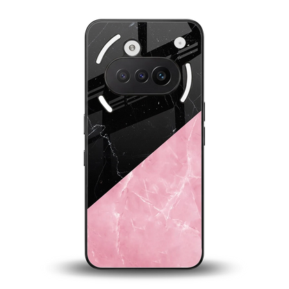 Obsidian Rose back phone cover | glass case for nothing phone 3a