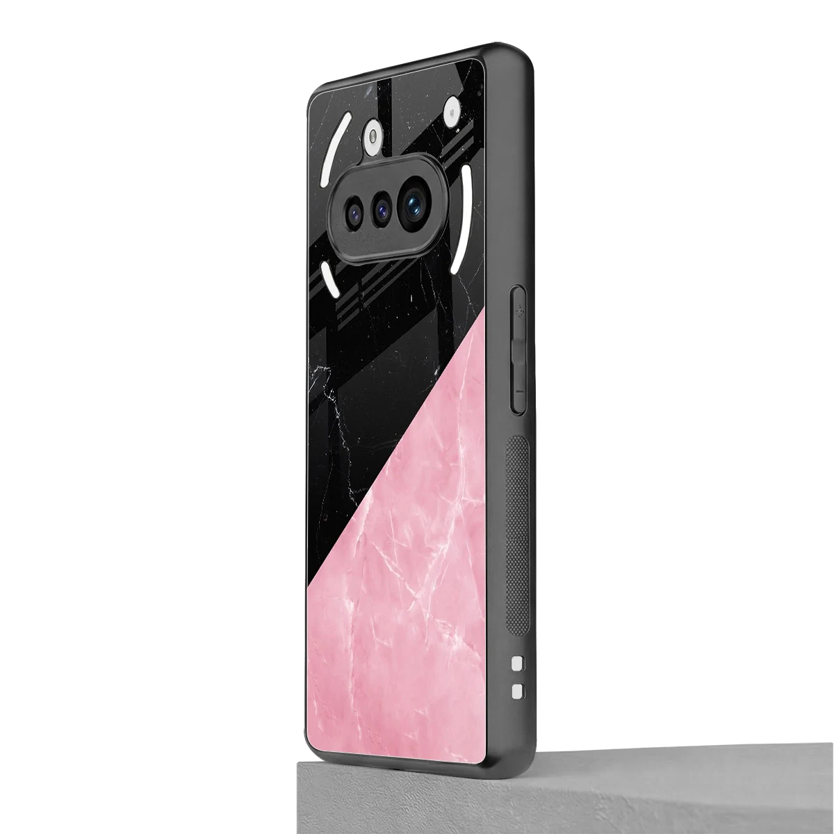 Obsidian Rose nothing phone 3a mobile cover | shockproof glass phone case