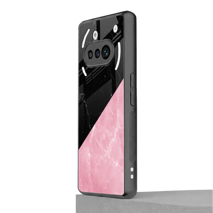 Obsidian Rose nothing phone 3a mobile cover | shockproof glass phone case