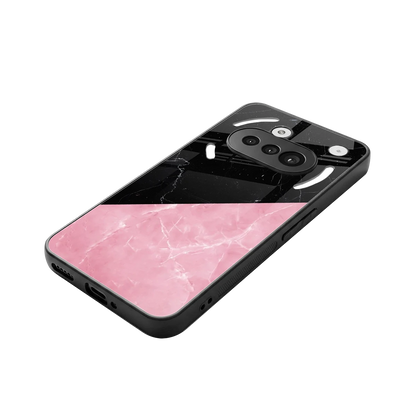 Obsidian Rose stylish phone case for nothing phone 3a | glossy glass and slim fit