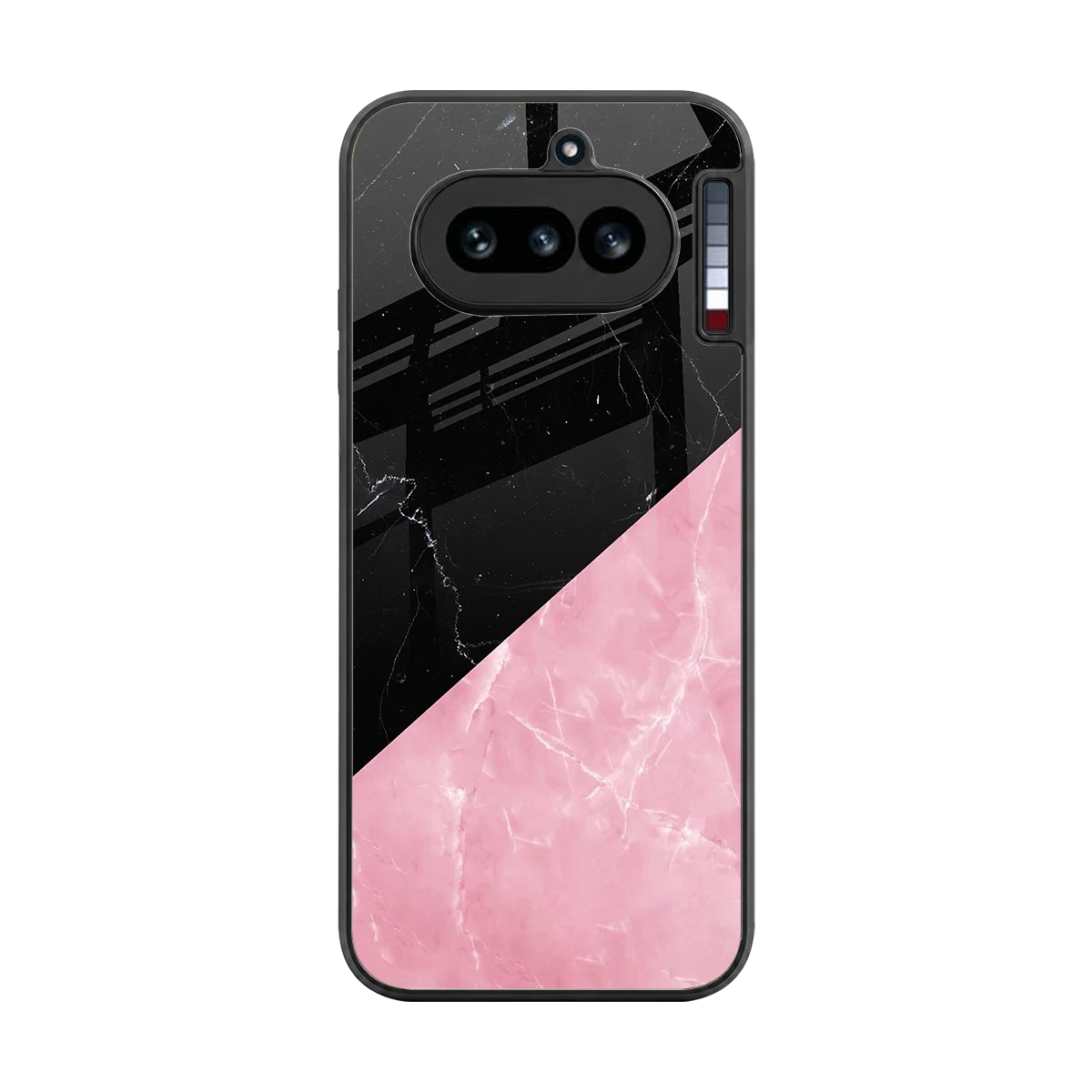 Obsidian Rose back phone cover | glass case for nothing phone 4a