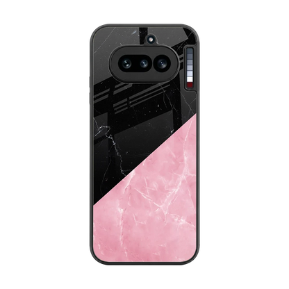Obsidian Rose back phone cover | glass case for nothing phone 4a
