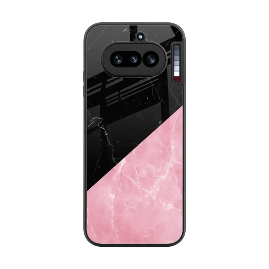 Obsidian Rose back phone cover | glass case for nothing phone 4a