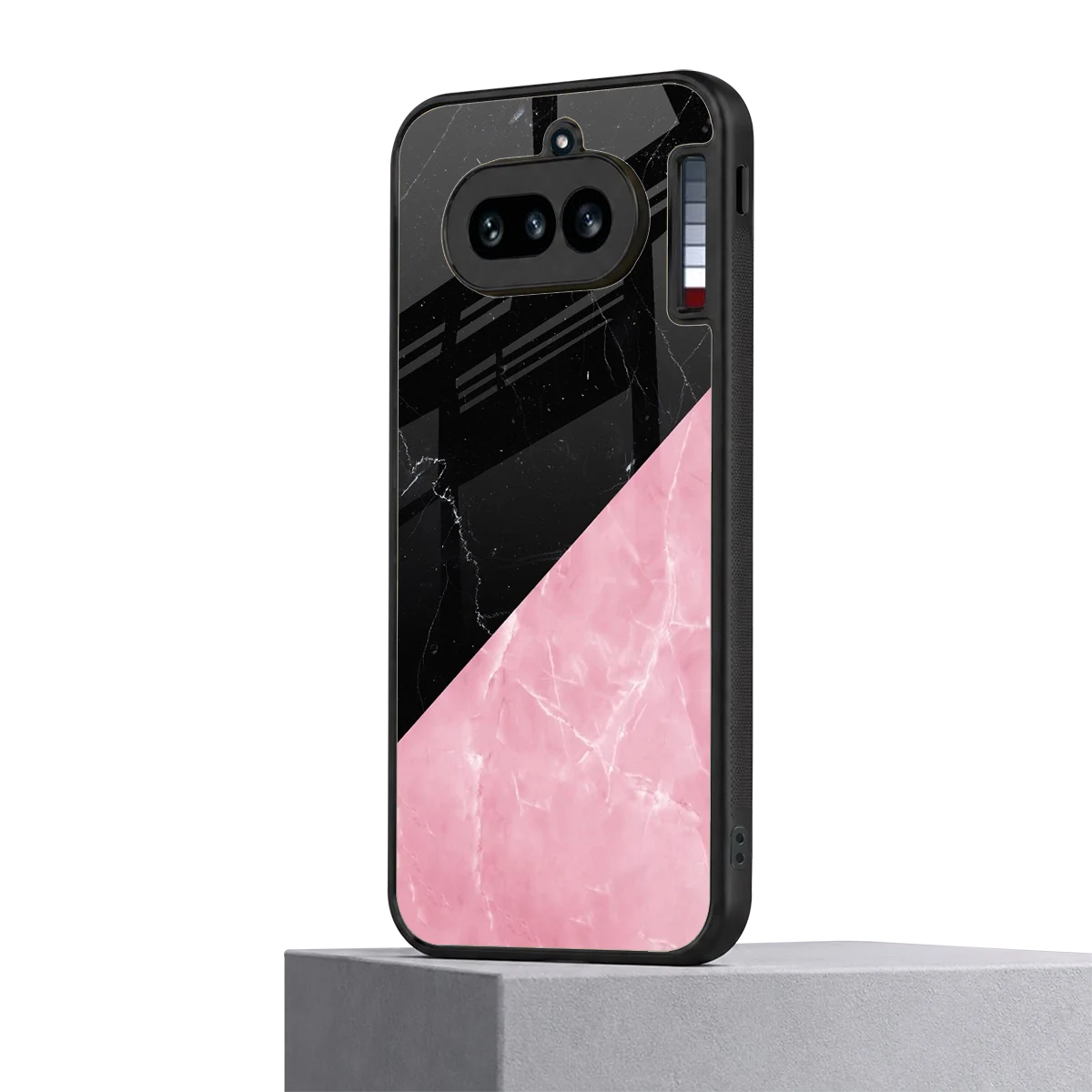 Obsidian Rose nothing phone 4a mobile cover | shockproof glass phone case
