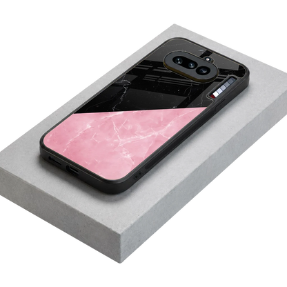 Obsidian Rose stylish phone case for nothing phone 4a | glossy glass and slim fit