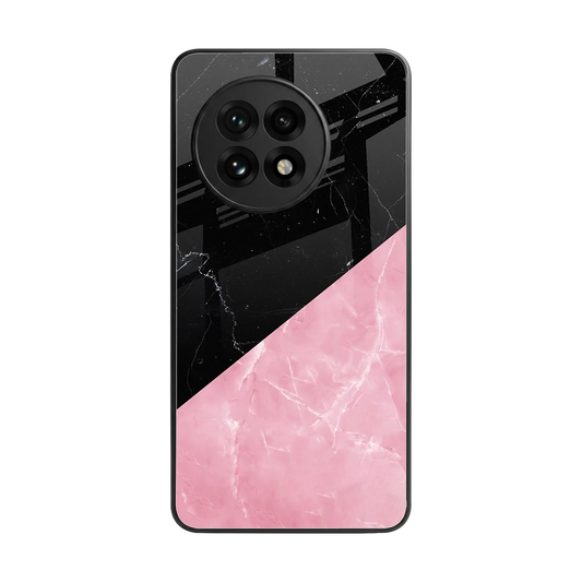 Obsidian Rose back phone cover | glass case for oneplus 13r