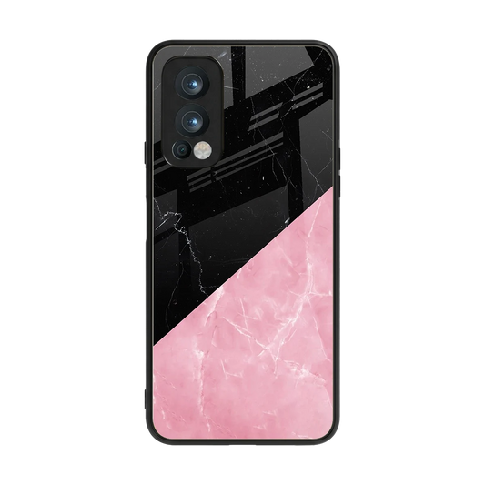 Obsidian Rose back phone cover | glass case for oneplus nord 2