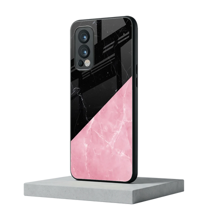 Obsidian Rose oneplus nord 2 mobile cover | shockproof glass phone case