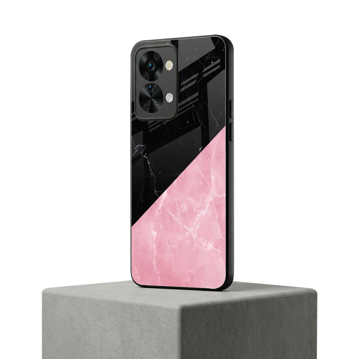 Obsidian Rose oneplus nord 2t mobile cover | shockproof glass phone case