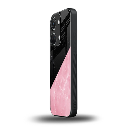Obsidian Rose oneplus nord 3 mobile cover | shockproof glass phone case