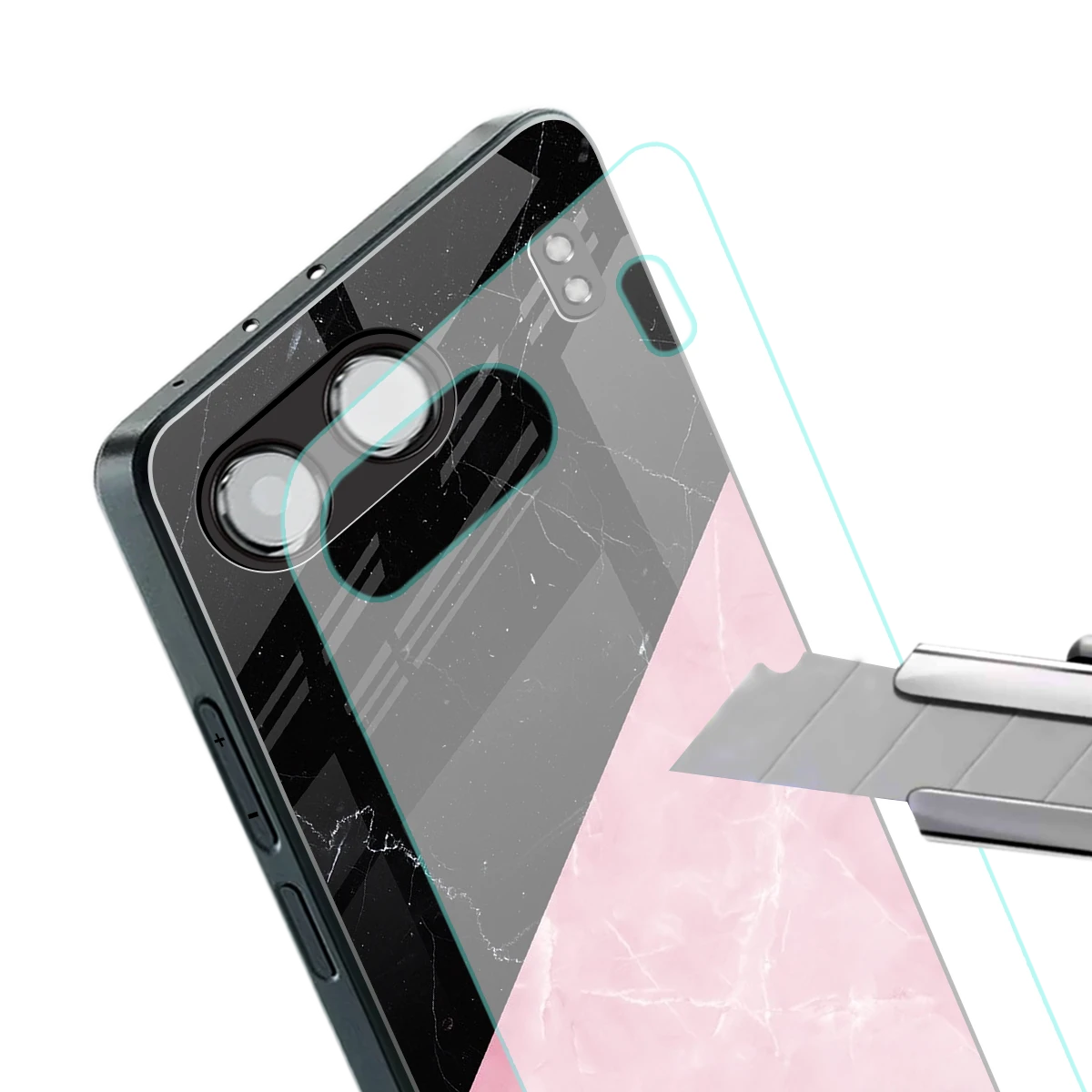 Obsidian Rose stylish phone case for oneplus nord 4 | glossy glass and slim fit