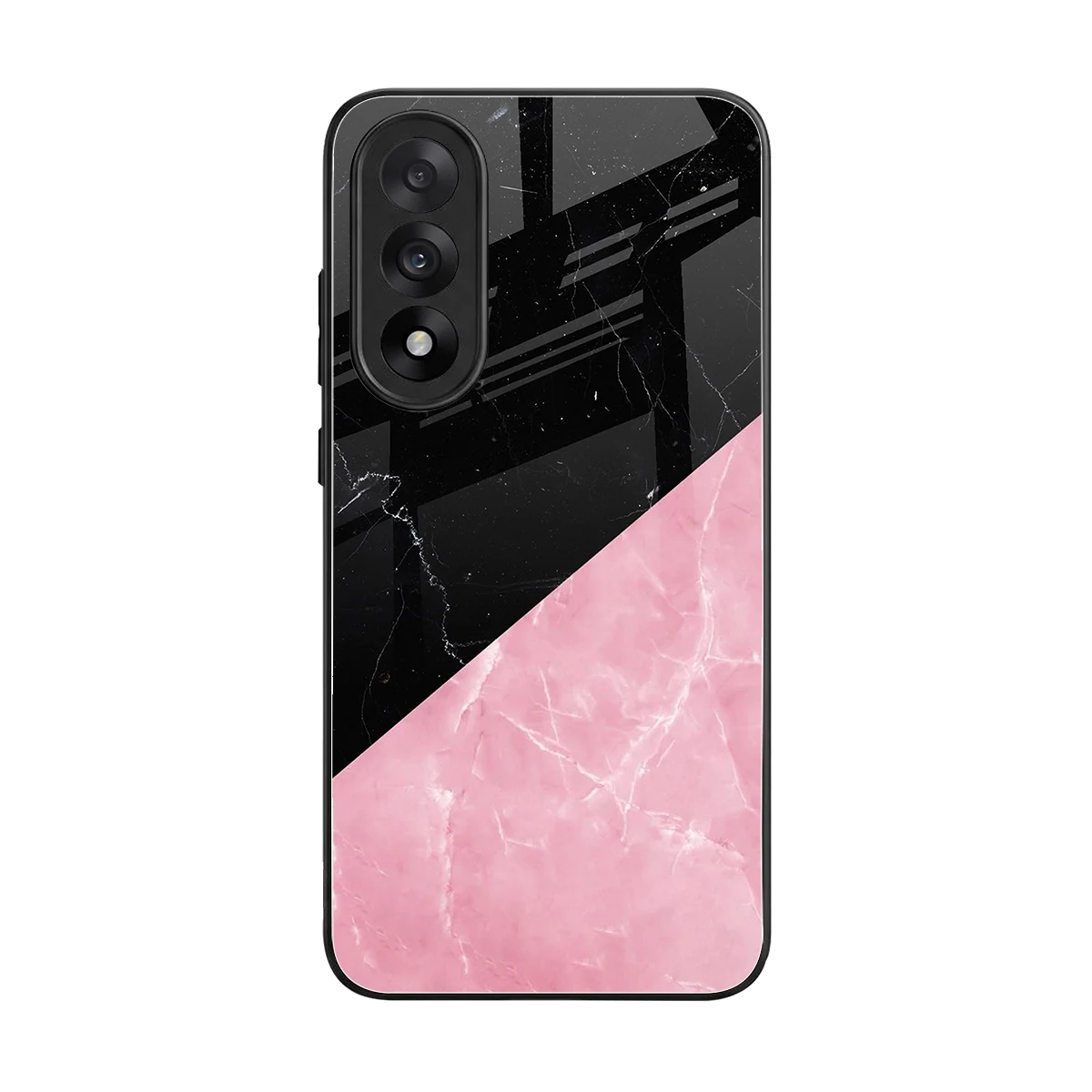 Obsidian Rose back phone cover | glass case for oneplus nord 5