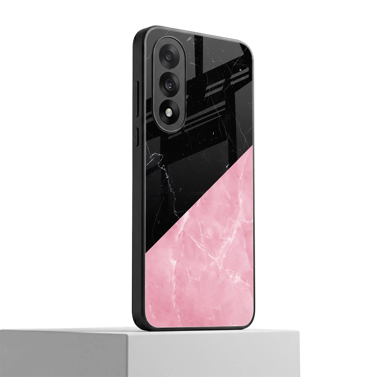 Obsidian Rose oneplus nord 5 mobile cover | shockproof glass phone case