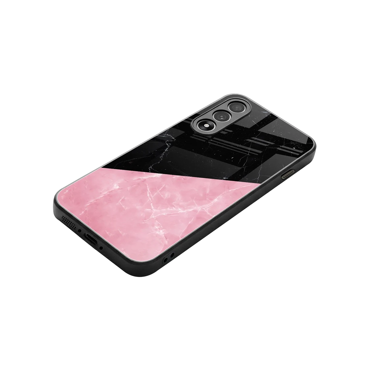 Obsidian Rose stylish phone case for oneplus nord 5 | glossy glass and slim fit