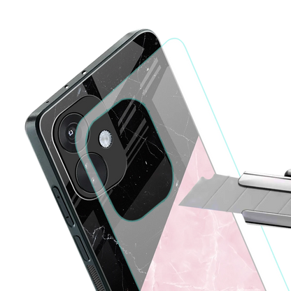 Obsidian Rose stylish phone case for oneplus nord ce 3 | glossy glass and slim fit