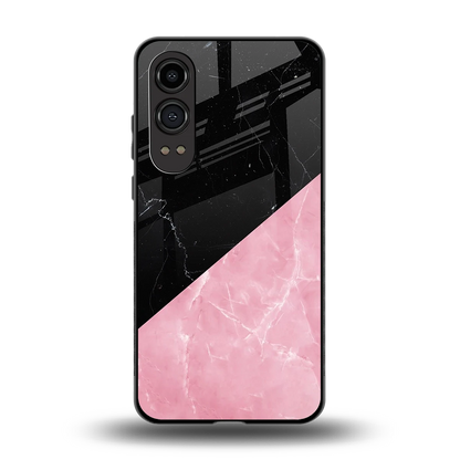 Obsidian Rose back phone cover | glass case for oneplus nord ce 4 lite