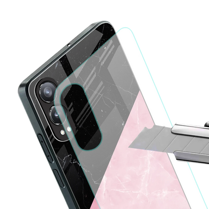 Obsidian Rose stylish phone case for oneplus nord ce 4 lite | glossy glass and slim fit