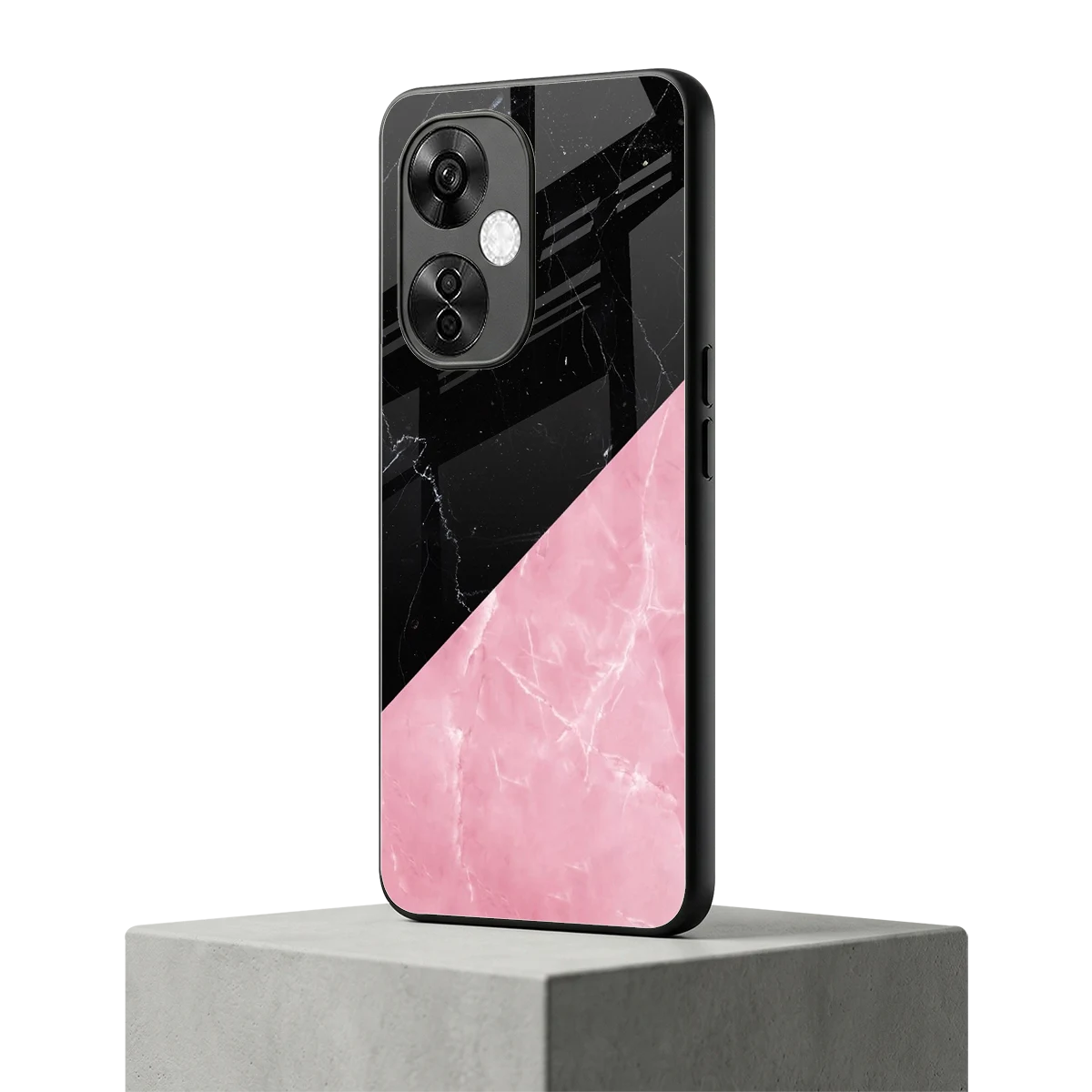 Obsidian Rose oneplus nord ce 3 lite mobile cover | shockproof glass phone case