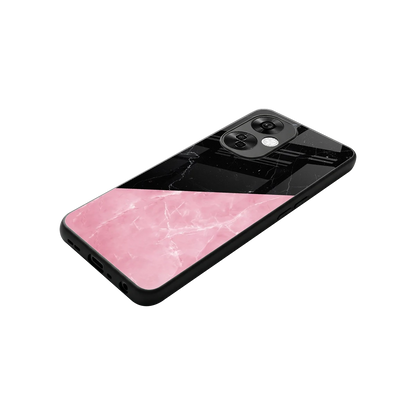 Obsidian Rose stylish phone case for oneplus nord ce 3 lite | glossy glass and slim fit