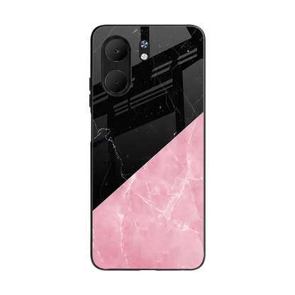 Obsidian Rose back phone cover | glass case for oppo a5x 5g