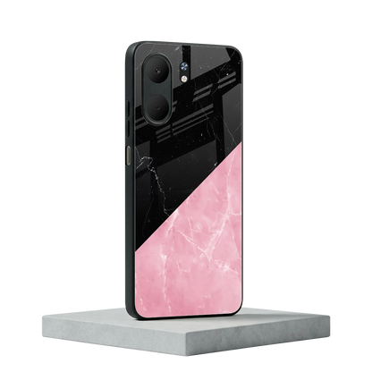 Obsidian Rose oppo a5x 5g mobile cover | shockproof glass phone case