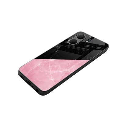 Obsidian Rose stylish phone case for oppo a5x 5g | glossy glass and slim fit