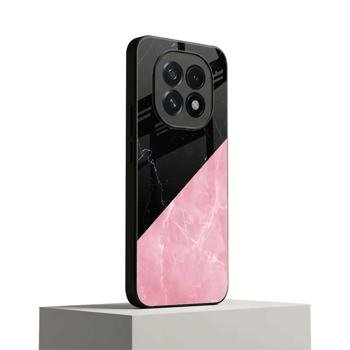 Obsidian Rose oppo f29 5g mobile cover | shockproof glass phone case