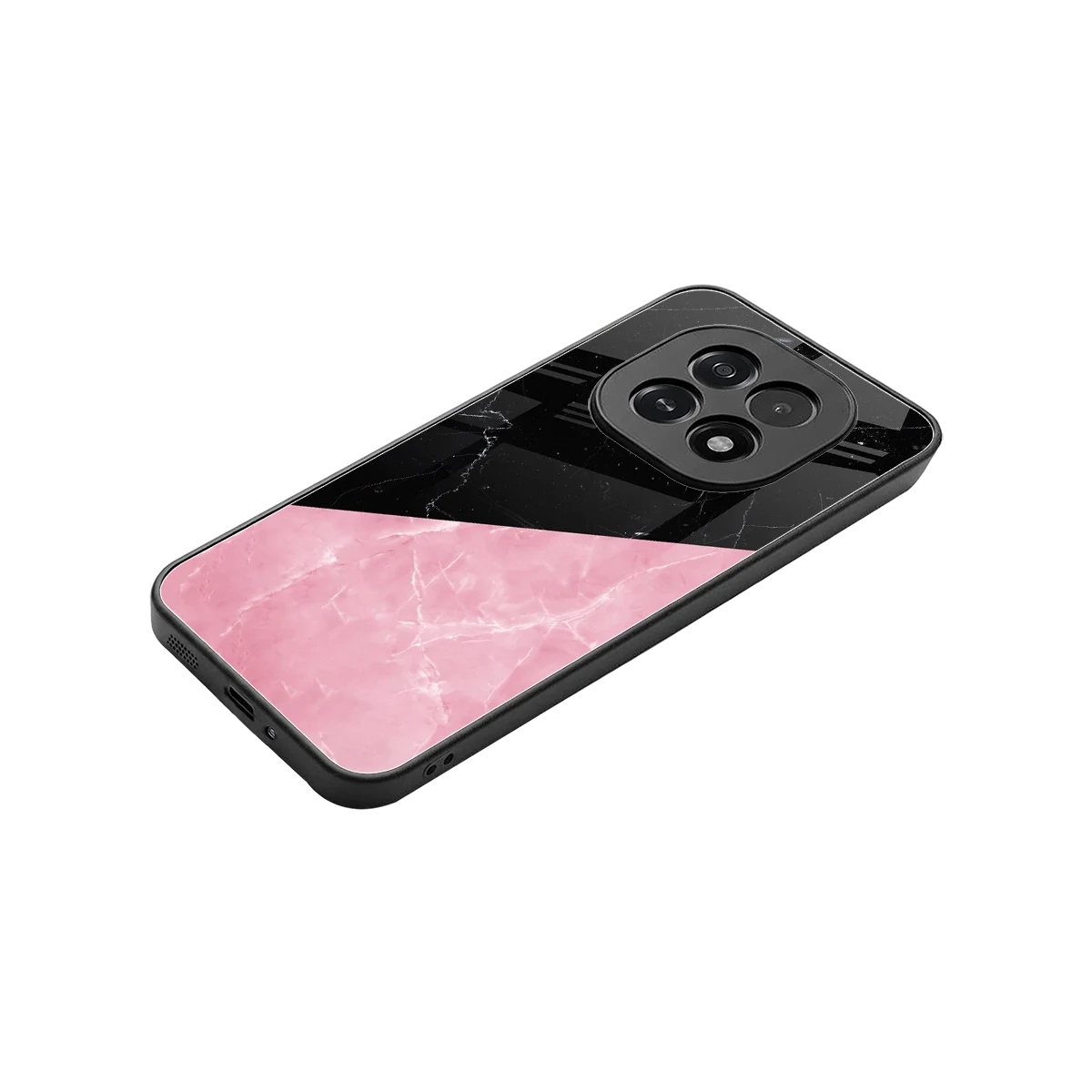 Obsidian Rose stylish phone case for oppo f29 5g | glossy glass and slim fit