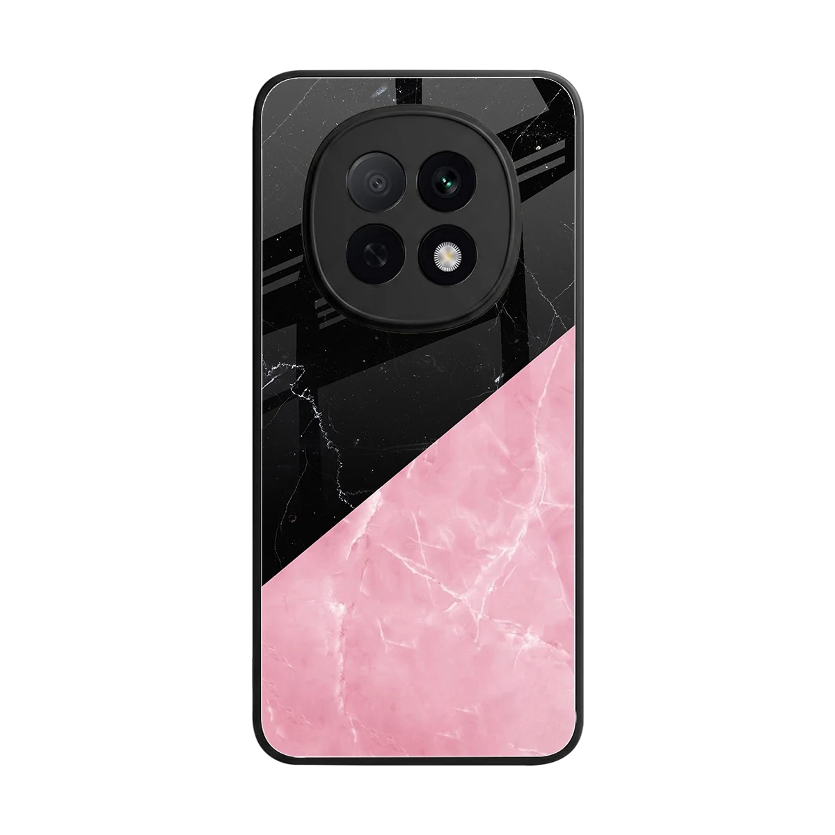 Obsidian Rose back phone cover | glass case for oppo f29 pro 5g