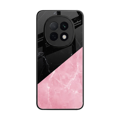 Obsidian Rose back phone cover | glass case for oppo f29 pro 5g