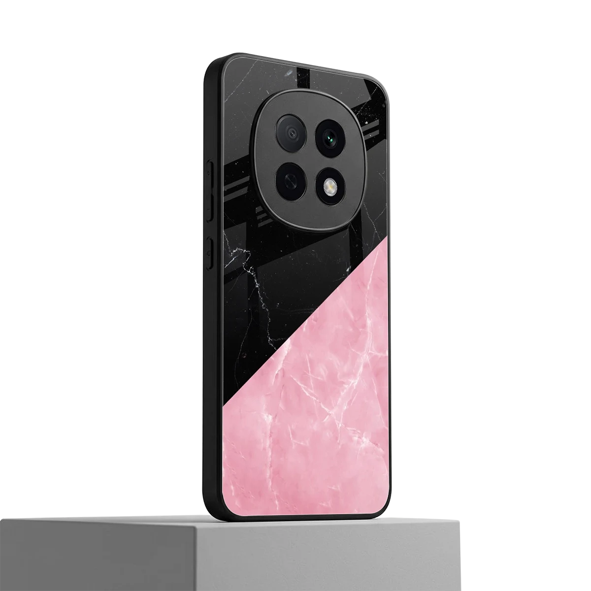 Obsidian Rose oppo f29 pro 5g mobile cover | shockproof glass phone case
