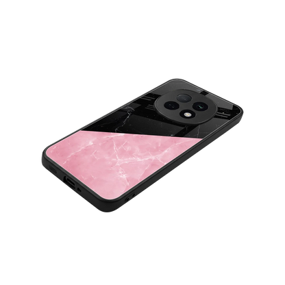Obsidian Rose stylish phone case for oppo f29 pro 5g | glossy glass and slim fit