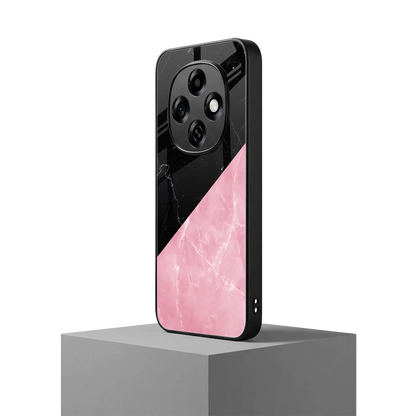 Obsidian Rose oppo f31 pro 5g mobile cover | shockproof glass phone case