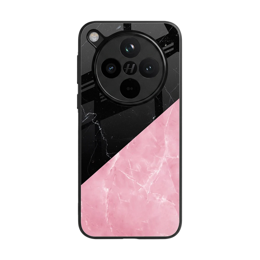 Obsidian Rose back phone cover | glass case for oppo find x8
